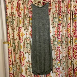 Aritzia (Wilfred Free) Marled Green Knit Dress